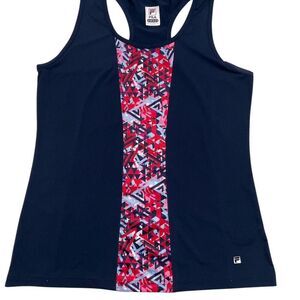 Flawless Fila Navy Tank Top size M